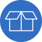 Fifty caption icon with discreet-shipping